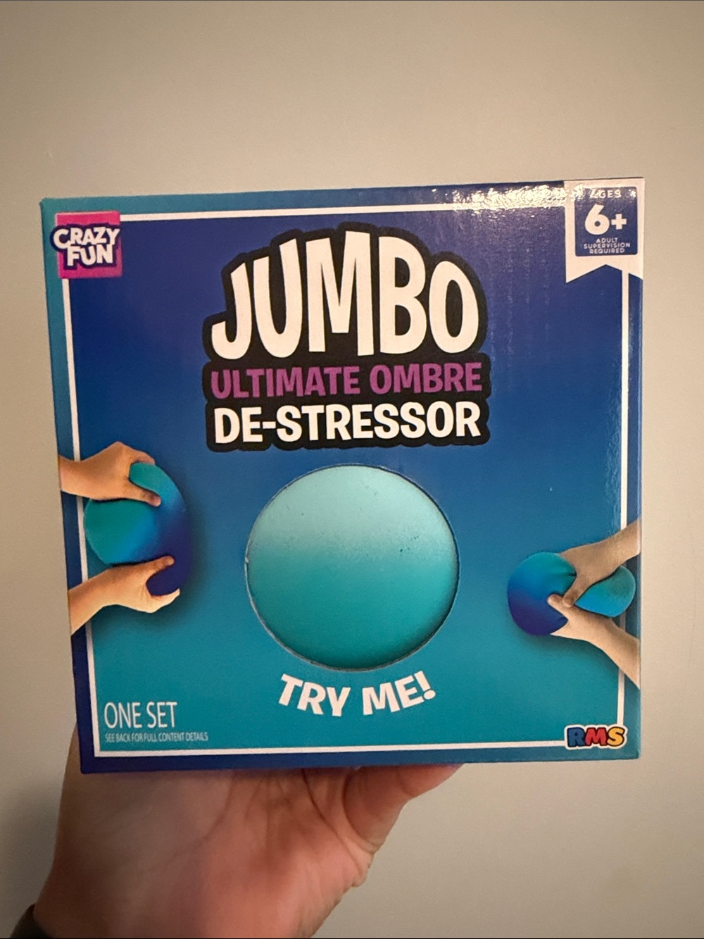 Viral Jumbo Ultimate De-Stressor - Blue